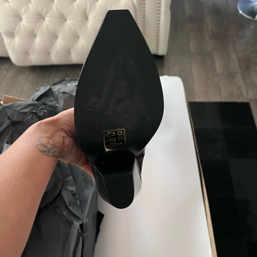 Free People Triple Crown Boot Bronze Metallic